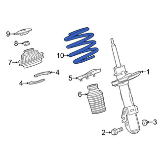 Jeep OE - Front Coil Spring