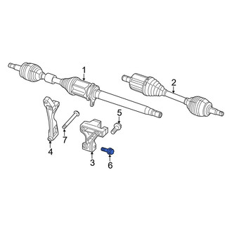 Jeep OE - CV Axle Shaft Carrier Bearing Bolt