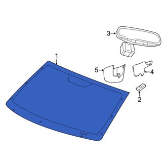 Jeep OE - Front Windshield