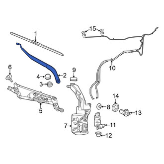 Jeep OE - Left Wiper Arm