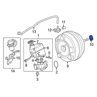 Jeep OE - Power Brake Booster Clip