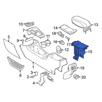 Jeep OE - Console Compartment