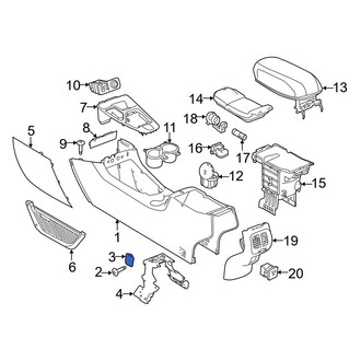 Jeep OE - Console Cap