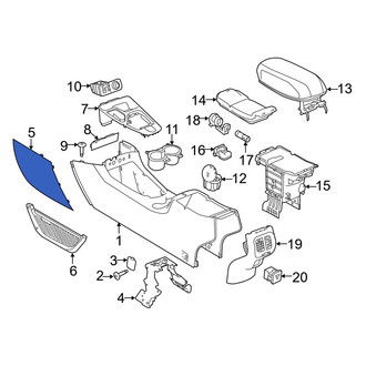 Jeep OE - Left Console Panel