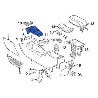 Jeep OE - Center Console Trim Panel