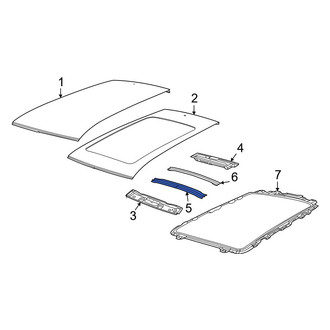 Jeep OE - Front Roof Bow