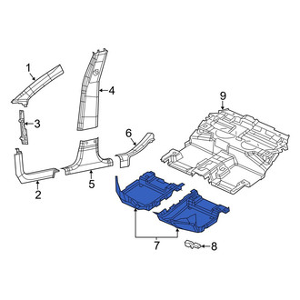 Jeep OE - Front Right Floor Carpet
