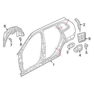Jeep OE - Quarter Panel & Components