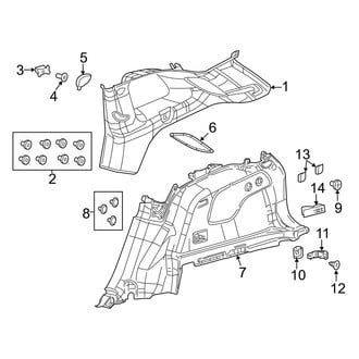 Jeep OE - Quarter Panel - Interior Trim