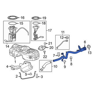 Jeep OE - Fuel Tank Filler Neck