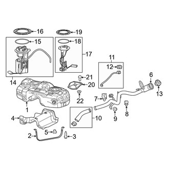 Jeep OE - Fuel System Components