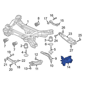 Jeep OE - Rear Left Suspension Knuckle