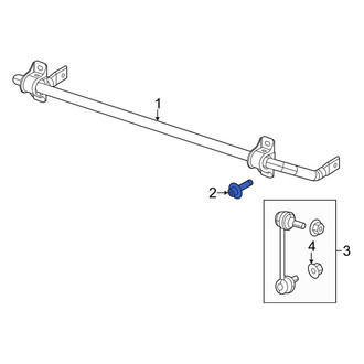 Jeep OE - Suspension Stabilizer Bar Bracket Bolt