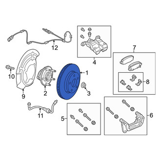Jeep OE - Front Disc Brake Rotor