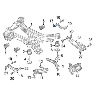 Jeep OE - Front Suspension Control Arm Bolt