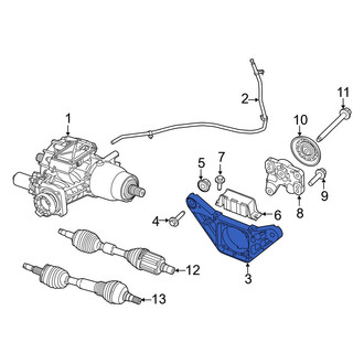 Jeep OE - Rear Differential Housing Support