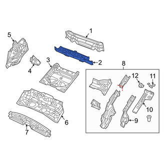 Jeep OE - Rear Rear Body Reinforcement