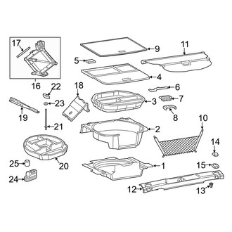 Jeep OE - Rear Body & Floor - Interior Trim