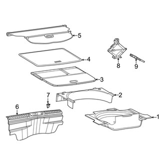 Jeep OE - Rear Body & Floor - Interior Trim