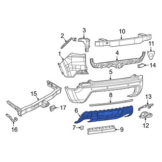 Jeep OE - Rear Valance Panel