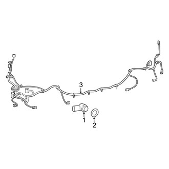 Jeep OE - Rear Bumper - Bumper & Components (Electrical Components), (75th Anniversary / Latitude / Limited / Overland / Sport)