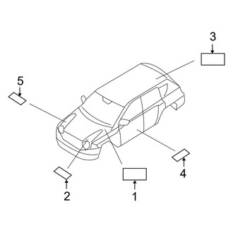 Jeep OE - Information Labels - Labels