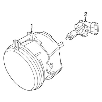 Jeep OE - Front Lamps - Fog Lamps