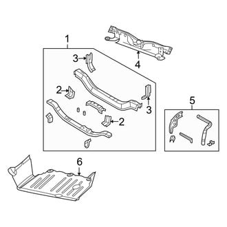 Jeep OE - Radiator Support