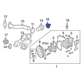 Jeep OE - Engine Coolant Thermostat