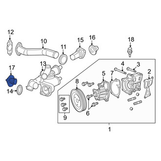 Jeep OE - Engine Coolant Thermostat