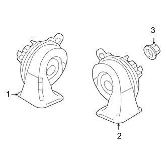 Jeep OE - Electrical - Horn