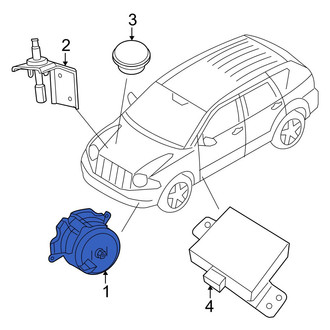 Jeep OE - Anti-Theft Alarm Siren