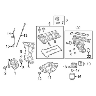Jeep OE - Engine / Transaxle - Engine Parts (2.4L)