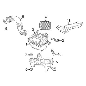 Jeep OE - Engine / Transaxle - Air Intake (2.4L)