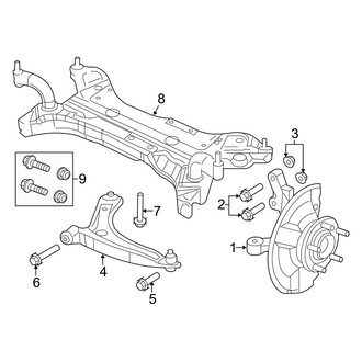 Jeep OE - Front Suspension - Suspension Components
