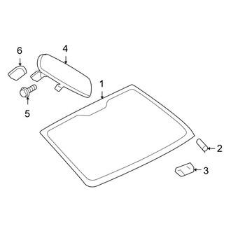 Jeep OE - Windshield - Glass