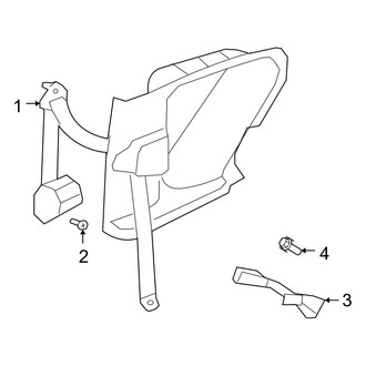 Jeep OE - Restraint Systems - Rear Seat Belts