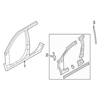 Jeep OE - Pillars, Rocker & Floor - Uniside