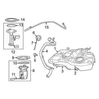 Jeep OE - Fuel System Components