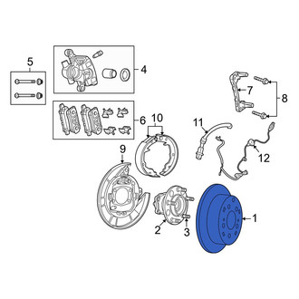 Jeep OE - Rear Disc Brake Rotor