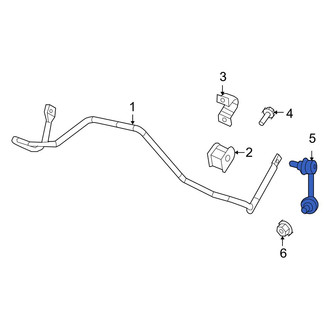 Jeep OE - Rear Suspension Stabilizer Bar Link
