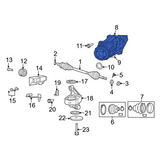 Jeep OE - Rear Drive Axle Assembly