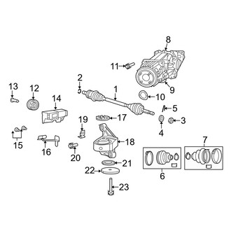 Jeep OE - Rear Suspension - Axle & Differential (4WD)