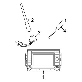 Jeep OE - Electrical - Navigation System Components (MK Body Code)