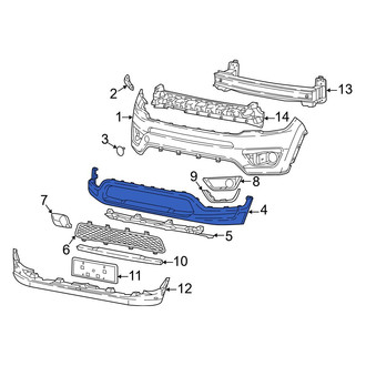 Jeep OE - Front Lower Bumper Cover