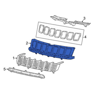 Jeep OE - Front Grille Molding