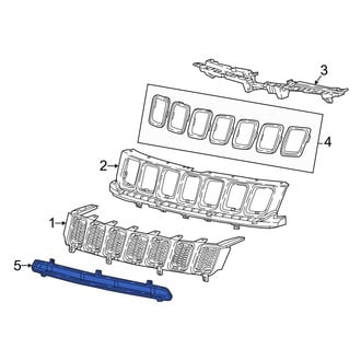 Jeep OE - Front Center Grille