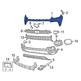 Jeep OE - Rear Lower Bumper Cover