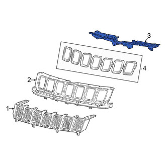 Jeep OE - Grille Reinforcement