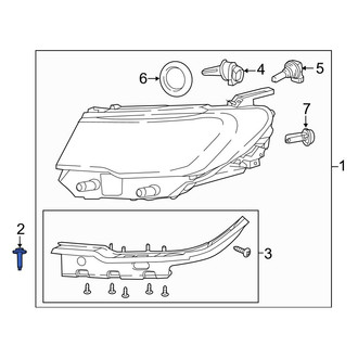 Jeep OE - Headlight Mounting Screw